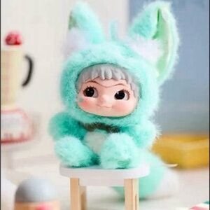 Wakuku mint green trick or treat   – Cute Fox Brand New w/card